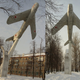 Image for article titled Fighter Planes That Became Battle-Scarred War Monuments